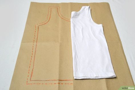 Sewing Tank Top, Vest Top Pattern, Diy Tank Top, Top Pattern Sewing, Tank Top Sewing Pattern, Tank Tops Diy, Cut Up Shirts, Simple Tank Tops, Sewing Tops