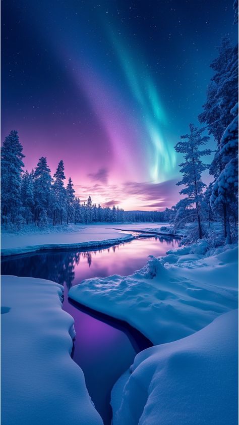 Finland Scenic Views Nature Wallpapers Travel Inspo Snow Northern Lights, Finland Wallpaper Iphone, Northern Light Aesthetic, Alaska Wallpaper Iphone, Velaris Phone Wallpaper, Christmas Nature Wallpaper, Northern Lights Aesthetic Wallpaper, Lapland Finland Aesthetic, Winter Nature Aesthetic