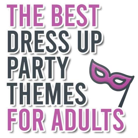 Easy dress up party themes for adults. You'll love these creative party themes for adults dress up. See over 70 ideas for dress up themes for parties for your next event. Best costume party ideas for adults that kids will like too. Halloween Party Dress Ideas, Dress As Your Favorite Drink Party, Dresscode Ideas Party, Classy Party Themes For Adults, Birthday Theme Dress Code, Celebrity Theme Party Outfit, Birthday Themes For Women Outfit, Dress Code For Party, Sequin Theme Party Outfit