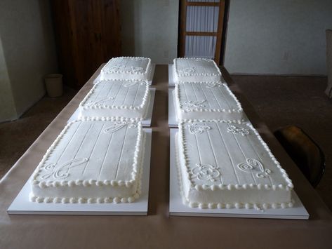 Amish Wedding Cake Recipe » Authentic! » Amish365.com Amish Wedding, Wedding Sheet Cakes, Wedding Cake Recipe, Sheet Cake Recipes, Creative Cake Decorating, Anniversary Dinner, Sheet Cakes, Fall Wedding Cakes, Amish Recipes