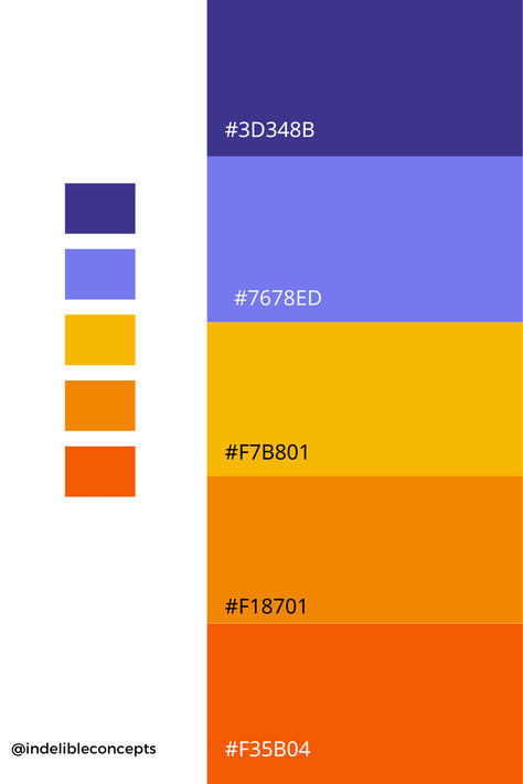 Purple Yellow Orange Colour Palettes, Blue Green Purple Orange Color Palette, Purple Orange Color Scheme, App Color Pallete, Violet Orange Color Palette, Electric Purple Color Palette, Orange And Blue Color Palettes, Blue Purple Colour Palette, Color Palette Orange And Blue