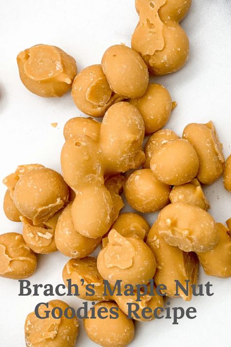 Brach’s Maple Nut Goodies Recipe Maple Nut Goodies Recipe, Maple Nut Goodies Candy Recipe, Maple Nut Goodies, Xmas Candy, Maple Candy, Candy Recipes Homemade, Christmas Candy Recipes, Nut Recipes, Wanting More