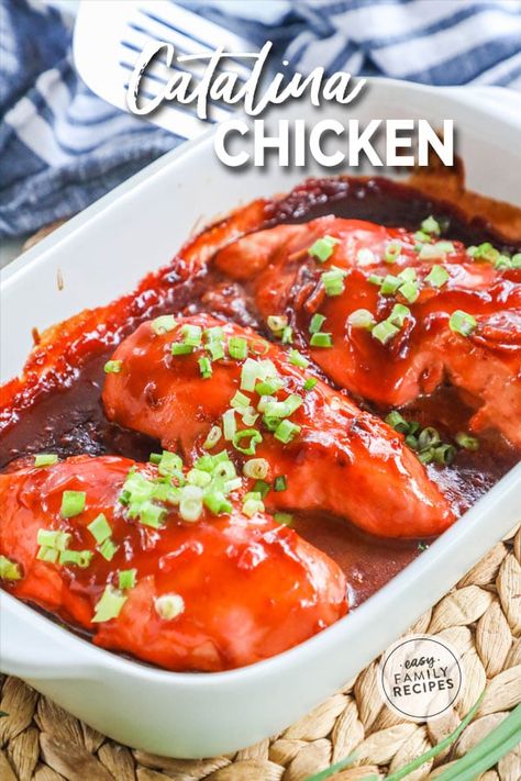 Catalina Dressing Recipes Chicken, Cranberry Catalina Chicken, Catalina Chicken Baked, Catalina Chicken Recipe, Recipes With Catalina Dressing, Chicken With Catalina Dressing, Catalina Recipes, Catalina Dressing Recipes, Catalina Chicken