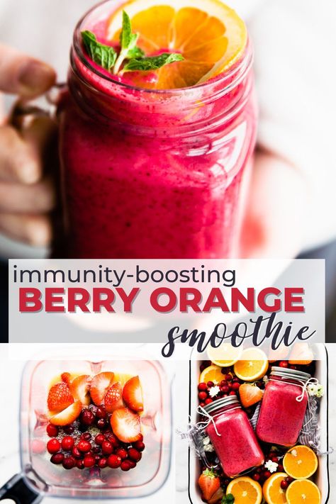 Strawberry And Orange Smoothie, Orange Juice Smoothie Healthy, Smoothie Recipes With Oranges, Oj Smoothie Recipes, Juice Based Smoothies, Fruit Smoothie Recipes With Juice, Smoothie Recipes With Raspberries, Strawberry Orange Juice Smoothie, Tomato Juice Smoothie