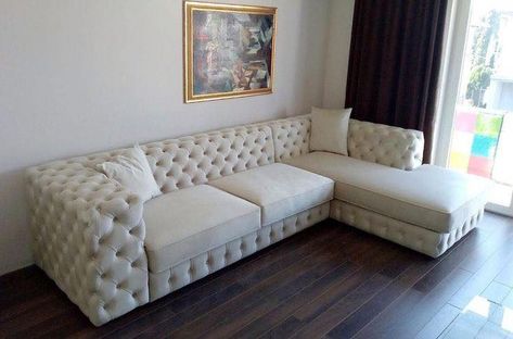 L shaped sofa available Can be customized in different colors, designs and sizes Dm to customize yours 📍Jhamsikhel, Beside The British School 📲 9865471448 / 9823378996 🚚 Delivery all over Nepal #namaslay #namaslayproducts #namaslaydecor #namaslaycustomstore #namaslaydesigns #namaslaycustomization #namaslaycustom #dmfororder L-shape Sofa, L Sofa Living Room, L Shape Sofa Living Room, Chesterfield Sofa Living Room, L Shaped Sofa Bed, L Couch, Most Comfortable Sofa, Fancy Mirrors, L Shape Sofa