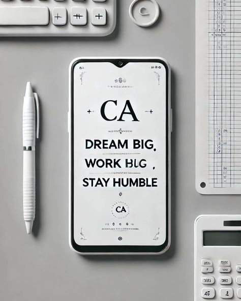 Need full image of this wallpaper? Just DM us for the link 😉 #cawallpapers #icai #icaistudents Stay Humble, Dream Big