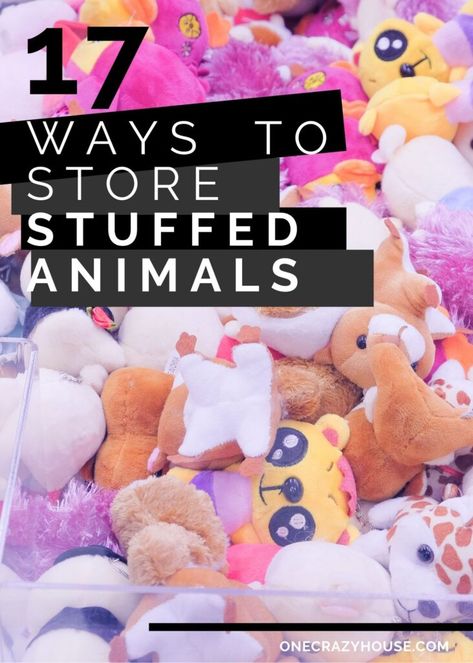 Plush Animal Storage, Big Stuffed Animal Storage, Stuffy Storage Ideas, Where To Put Stuffed Animals, Shelves For Stuffed Animals, Ideas For Stuffed Animal Storage, Large Stuffed Animal Storage, Ways To Display Stuffed Animals, Adult Stuffed Animal Storage