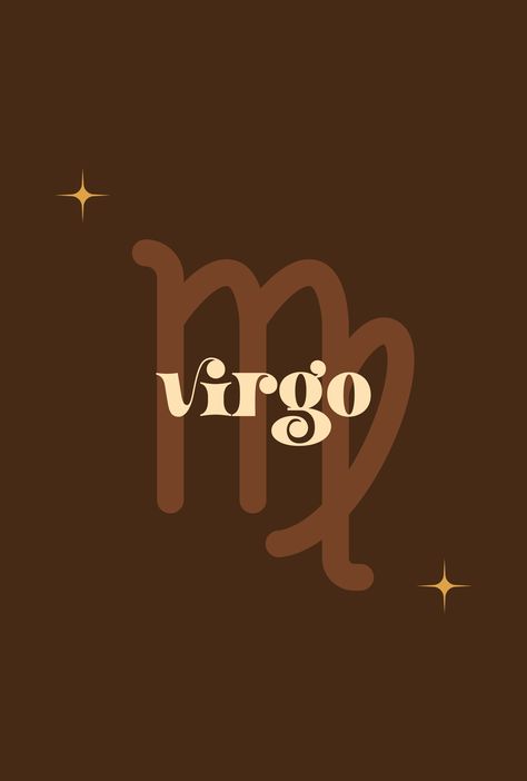 Virgo Iphone Wallpaper, Zodiac Virgo Art, Virgo Poster, Zodiac Sign Poster, Virgo Symbol, Zodiac Sign Designs, Virgo Art, Virgo Birthday, Virgo And Taurus