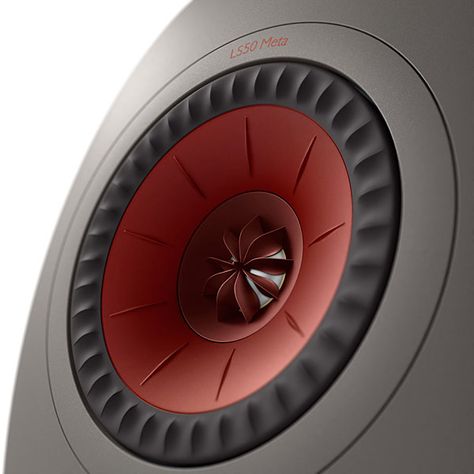 KEF LS50 Meta loudspeaker | Stereophile.com Audio Engineering, Home Theater Speakers, Bookshelf Speakers, 32 Bit, High End Audio, Speaker Design, Contemporary Home Decor, Carbon Black, Outdoor Lanterns