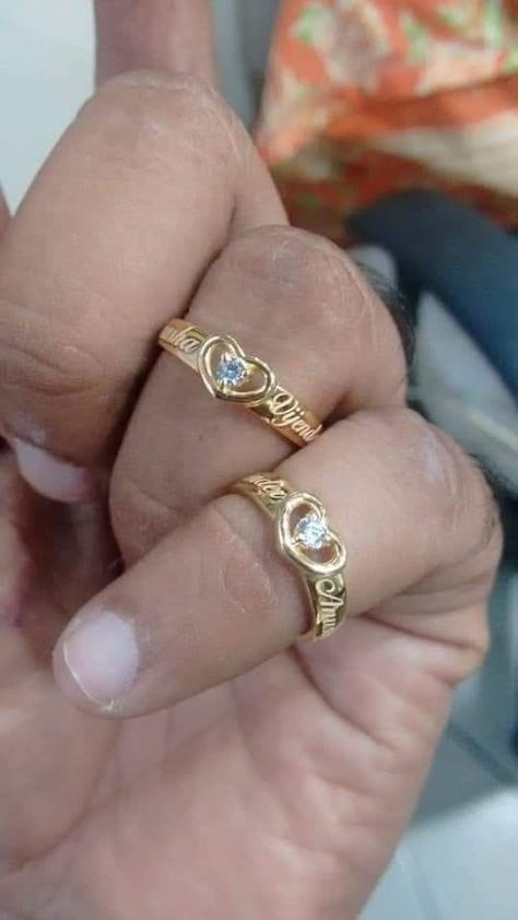 #couplering #diamondcouplering #engagementring #couplerings Engagement Rings Kerala Hindu, Couple Rings Gold Engagement Unique Indian, Couple Rings Design Unique, Couple Rings Gold, Latest Gold Ring Designs, Mens Ring Designs, Couple Ring Design, Gold Jewels Design, Neck Pieces Jewelry