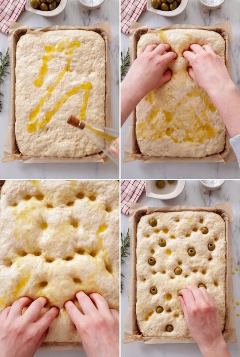 Easy Gluten Free Focaccia Easy Gf Baking Recipes, Best Gf Recipes, Focaccia Gluten Free, Quick Gf Bread, Gluten Free Vegan Focaccia Bread, Gluten Free Fried Dough, Egg Free Gluten Free Recipes, Gf Focaccia Bread Recipe, Foccacia Bread Recipes Gluten Free