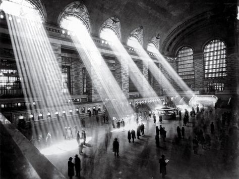 Gjon Mili, Penn Station, Berenice Abbott, Alfred Stieglitz, Fotografi Vintage, Grand Central Terminal, Grand Central Station, Grand Central, Toy Art