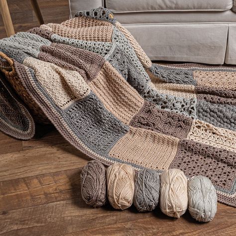 Crochet throw pattern