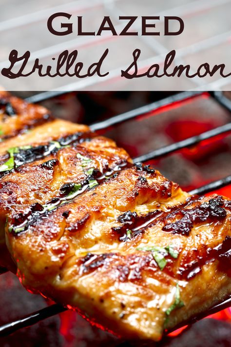 Glazed Grilled Salmon, How To Grill Salmon With Skin, Salmon Grilling Recipes, Salmon On Bbq, Grill Salmon On Grill, Best Salmon Marinade Baked, Grilled Salmon Recipes Soy Sauce, Grilled Salmon Fillets, Grilled Whole Salmon Recipes