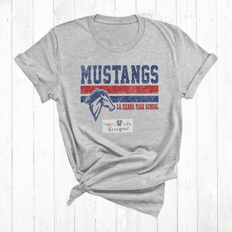 Vintage Sports Shirt Design, Spirit Wear Shirts, School Tshirt Designs, Spirit Wear Designs, School Spirit Shirts Designs, School Shirt Designs, Mascot Shirt, Spirit Store, School Spirit Wear