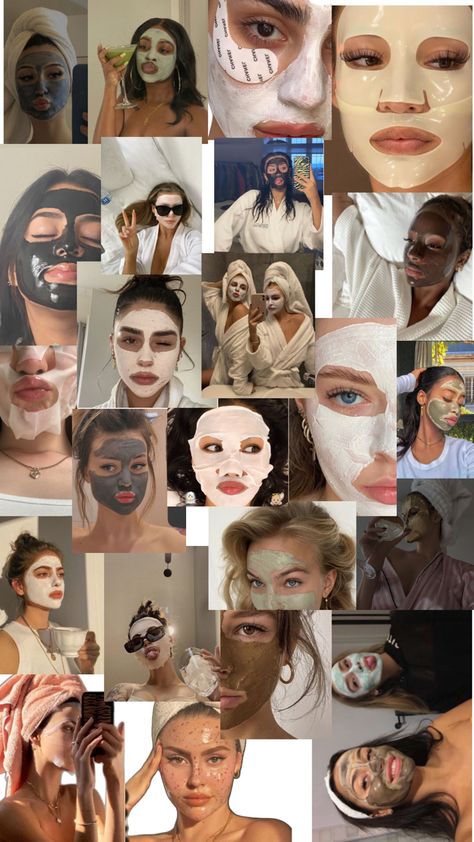 #facemasks#aeshtetic #skincare #clearskin Facemasks Aesthetic, Clear Skin, Face Mask, Birthday Party