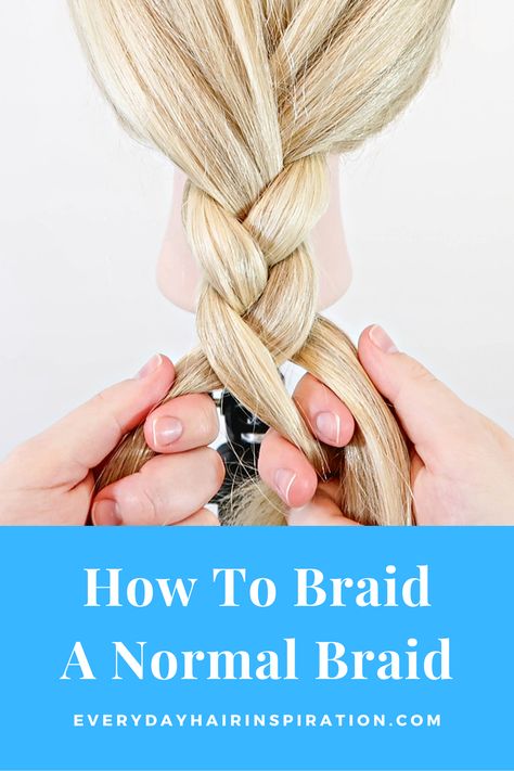 braid Braid Techniques Tutorials, How To Plait Your Own Hair Step By Step, How To Plait Hair, Beginner Hairstyles, Brades Hair, How To Braid Hair, Dutch Braid Tutorial, Braids Step By Step, Braiding Hairstyles