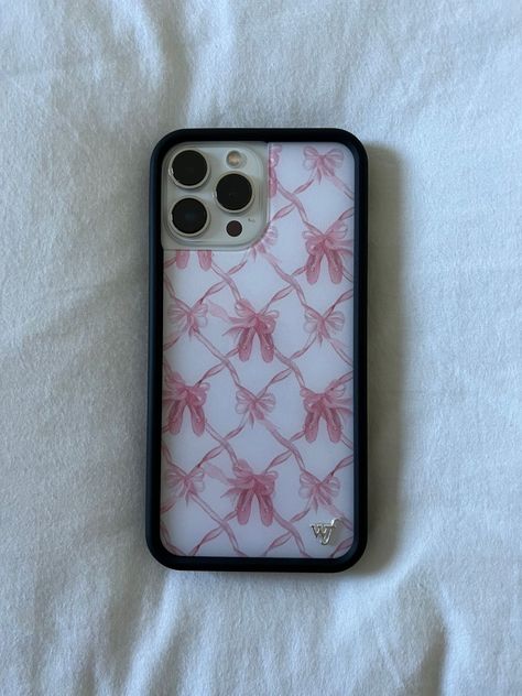 Wildflower Bow Case, Wildflower On Pointe Case, On Pointe Wildflower Case, Ballet Wildflower Case, Coquette Iphone Case, Cute Phone Cases Iphone 13, Wf Phone Cases, Pink Iphone Aesthetic, Wild Flower Case