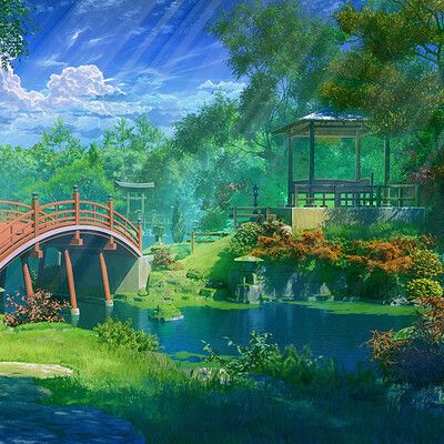 ArtStation - Love Money Rock'n'Roll, all backgrounds from game. MEGA post, Arseniy Chebynkin 2022 Background, Visual Novel Game, Background Artist, Novel Game, Garden Background, Japan Garden, Novel Games, Animation Background, Visual Novel