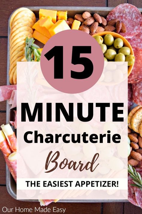 Are you looking for a super quick and easy appetizer to make for your next birthday party, holiday gathering or game day get together? Look no further than The Easiest 15 Minute Appetizer – Our Home Made Easy! With our pre-selected ingredients, you can assemble a unique and delicious charcuterie board in no time. Perfect for the novice cook or seasoned charcuterie enthusiast, try our 15 minute easy appetizer today! How To Assemble A Charcuterie Board, Summer Charcuterie Board Ideas, Charcuterie Guide, Easy Party Recipes, Charcuterie Board Easy, Snack Board Ideas, Fruit Boards, Appetizer Boards, Baked Appetizers