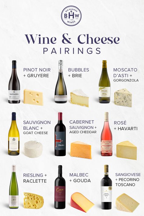 🧀🍷 Discover the art of pairing wine with cheese! Whether you're hosting a gathering or enjoying a quiet evening, the right wine can transform your cheese experience into something extraordinary. Explore endless combinations to find your perfect match and make every bite and sip a moment to savor. Cheers to delightful pairings and unforgettable flavors!​​​​​​​​​ #WineAndCheese #PairingPerfection #CheeseLovers #WineLovers #GourmetPairings #FoodieFavorites #WineAndDine Best Wine And Cheese Pairings, Pinot Noir Cheese Pairing, White Wine And Cheese Pairings, Wine Tasting Pairing Ideas, Hosting Wine Night, Wine Pairing Menu Ideas, Wine And Cheese Shop Design, Wine And Snack Pairings, Wine Event Ideas