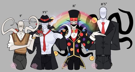 Slenderman And His Brothers, The Slender Brothers, Slender Man Brothers, Slender Brothers Fanart, Offenderman X Y/n, Slenderman X Yn, Slenderman Fanart, Slenderman Brothers, Creepypasta Comics