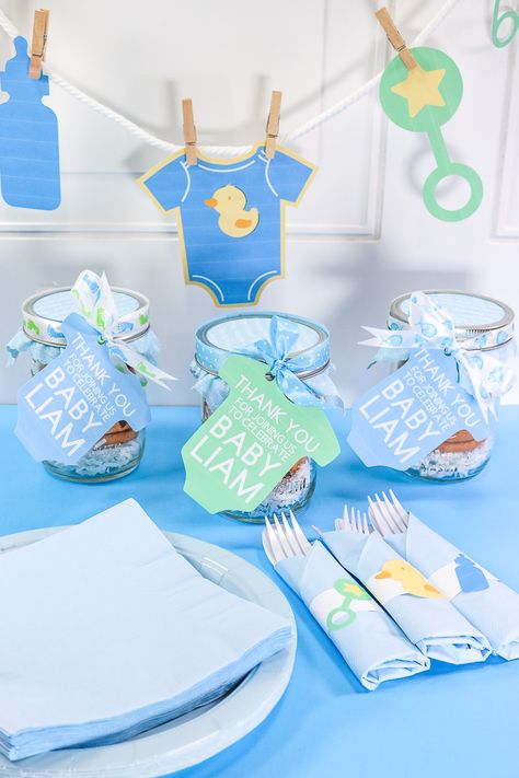 Cricut Favors, Cricut Baby Shower Decorations, Cricut Baby Shower Ideas, Diy Baby Shower Favors, Cricut Print Then Cut, Cricut Baby Shower, Timetable Ideas, Study Timetable, Baby Shower Favors Diy