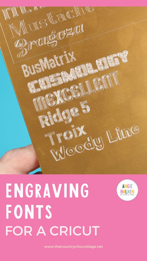 Engraving Fonts For Cricut, Cricut Engraving Projects Metal, Cricut Maker Engraving Projects, Cricut Engraving Ideas, Useful Cricut Projects, Engraving With Cricut Maker, Cricut Engraving Projects, Engraving With Cricut, Diy Wood Engraving