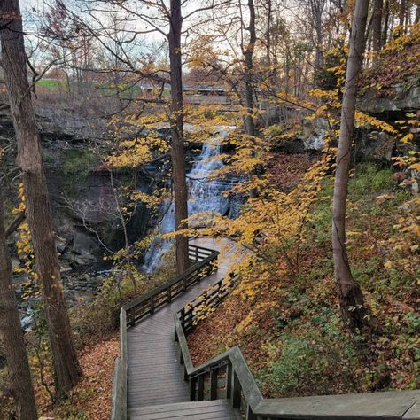 Ohio Hiking, Brandywine Falls, Cuyahoga Valley National Park, Cuyahoga Falls, Hiking National Parks, Park Ranger, Scenic Beauty, Walk In The Woods, Best Hikes