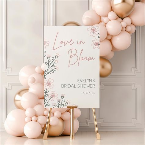 Say hello to our BRAND NEW bridal shower stationery collection - over 14 new signs, perfect to set the tone for any style of bridal shower or brunch! ✨💍💌 Visit our website to browse this beautiful collection 💘 #bridalshowersign #bridalshowerdecor #bridalshowerideas #bridalshower Bridal Shower Welcome Board, Ceremony Signage, Wedding Reception Signage, Newspaper Wedding Programs, Reception Signage, Love In Bloom, Sign Boards, Bridal Shower Sign, Welcome Board