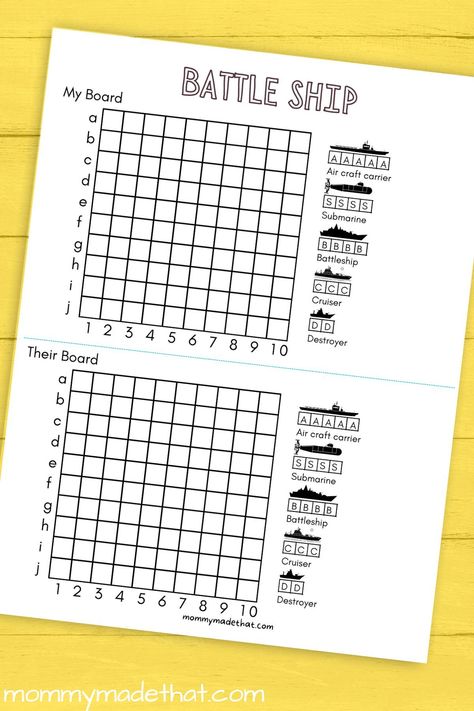 Free Printable Battleship Game, Battleship Game Printable, Multiplication Battleship Free, Battle Ships Game, Hangman Game Printable, Diy Battleship Game, Human Battleship Game, Paper Battleship, Battleships Game