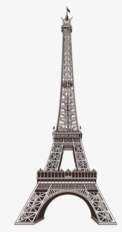 Iffle Tower Sketch, Eiffel Tower Graphic, Eiffel Tower Png, Eifell Tower, Paris Png, Eiffel Tower Illustration, Paris Building, Paris Clipart, Eiffle Tower