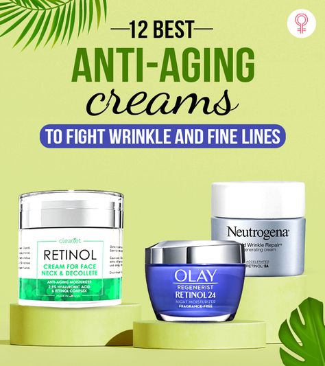 12 Best Anti-Aging Wrinkle Creams For Dark Spots And Wrinkles Antiaging Skincare Routine, Best Night Cream, Cream For Dark Spots, Sugar Recipes, Anti Aging Night Cream, Best At Home Workout, Best Anti Aging Creams, Night Moisturizer, Anti Aging Wrinkles