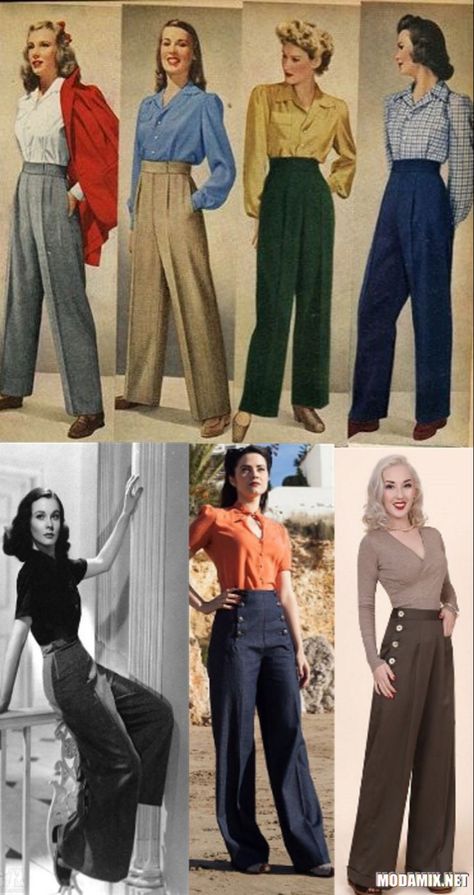 40s Mode, 70s Inspired Fashion, Sweater Outfit, Grey Turtleneck, 40s Fashion, Vintage Inspired Outfits, Retro Clothing, Sweater White, 1940s Fashion