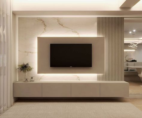 Wall Unit Designs Living Rooms, Classy Tv Unit Designs, New Tv Unit Design, Television Wall Ideas, Classy Living Room Ideas, Tv Units In Living Room, Tv Unit Wall Design, Television Decor, Tv Units Modern