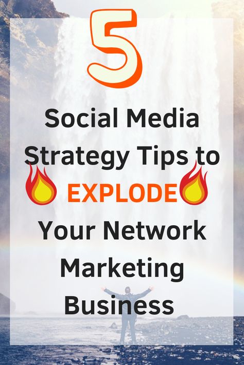 Don't have a social media strategy to grow your network marketing business? Here are 5 social media strategy tips to explode your network marketing business. #Marketing, #business, #social, #Grow, #Tips, #media, #strategy Network Marketing Posts Social Media, Network Marketing Business Plan, Network Marketing Strategies, Networking Business, Network Marketing Success, Network Marketing Tips, Crush It, Mlm Business, Business Marketing Plan