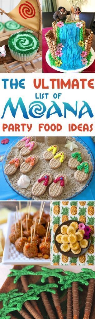 Moana Party Ideas! The only list you need for Moana party food ideas, because I know all of your little ones are begging for a Moana theme party this year! Find Moana cupcakes, Moana cookies, Moana snacks, Moana appetizers... all things MOANA!! Moana Cupcake, Moana Crafts, 4de Verjaardag, Moana Theme, Moana Themed Party, Moana Disney, Moana Birthday Party, Moana Party, Moana Birthday