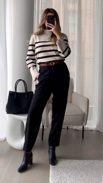 Outfit Ideas Fashion, Casual Work Outfits Women, Outfits For School, Professional Outfits Women, Winter Fashion Outfits Casual, Business Outfits Women, Business Casual Outfits For Women, Business Casual Outfits For Work, Elegante Casual