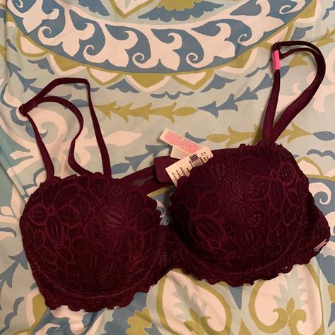 New With Tags Cute Bras Aesthetic, King And Queen Pictures, Bra Shopping, Victoria Secret Pink Bras, Pretty Bras, Aesthetic Grunge Outfit, Cute Bras, Night Dress For Women, New Bra