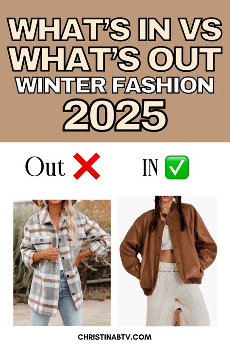 Get ready to elevate your wardrobe with the latest Winter Fashion Trends of 2025. In our detailed guide, we highlight what's hot and what's fading, helping you build the ultimate Women's Winter Outfit. From 2025 Fashion Trends like statement outerwear to luxurious textures, you’ll find all the inspiration you need for a stylish winter look. 2025 Outfit Trends Women, 2024 Outfit Trends Winter, Trend Outfit Winter 2025, Fashion Trends Women 2025, Trendy Layering Outfits, Fall Womans Outfits 2024, Winter 2024 Trends Women, Winter 2025 Outfits Women, Winter Outfit 2024-2025