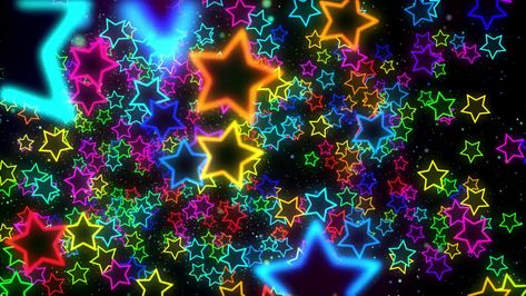 Download the Bright colorful neon stars flying in a black background 1797622 royalty-free Stock Video from Vecteezy and explore thousands of other stock footage clips! Neon Stars, Neon, Stars