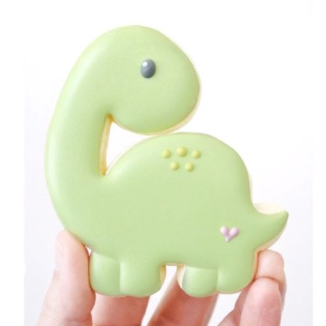 Oquirrh Mountain Cookies on Instagram: “Brontosaurus or diplodocus, what ever you want to call it, he makes a cute cookie! Cutter available in my shop. Link in bio! . . . .…” Mountain Cookies, Dinosaur Cookie, Girl Dinosaur Birthday, Icing Ideas, Dinosaur Birthday Cakes, Dinosaur Cookies, Dinosaur Themed Birthday Party, Sugar Cookie Designs, Dinosaur Cake