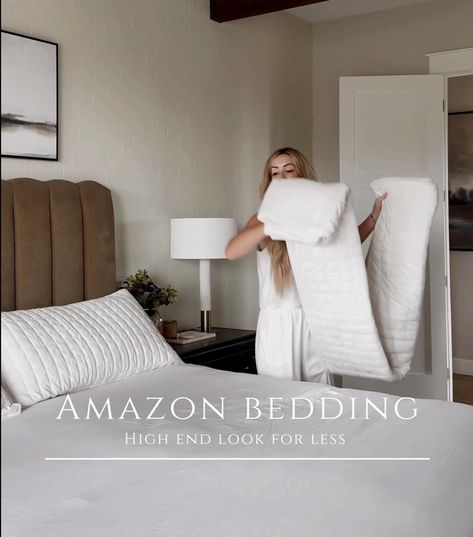 Ourpnw_home's Amazon Page Amazon Bedding Master Bedrooms, 2024 Primary Bedroom, Amazon Bedding Ideas, How To Layer Bedding Bedding & Blankets, Expand Bedroom Master Suite, Best Duvet Insert On Amazon, Best Duvet Insert, Amazon Must Haves For Bedroom, Bed Layering