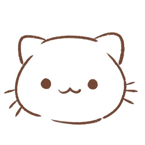 How to Draw a Cute Cat Face (Easy Beginner Guide) Cat Drawing Face, Draw Cats Easy, Cat Chibi Drawing, Draw Cat Easy, Easy Cat Doodles, Easy Drawings Cat, Cute Drawings Cat, Cat Mouth, Cute Face Drawing Kawaii