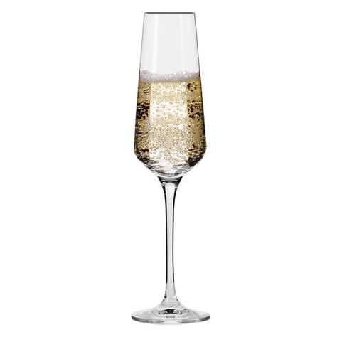 Krosno Hand-blown Vera 6-ounce Champagne Flutes (Pack of 6) ❤ liked on Polyvore featuring home, kitchen & dining, drinkware, food, drinks, filler and hand blown champagne flutes Champagne Food, Flute Glasses, Ring Inspo, Serena Van, Champagne Flute Glasses, Karim Rashid, Glass Of Champagne, Super Rich Kids, Flute Glass