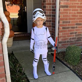 Star Wars Costumes For Boys, Diy Stormtrooper Costume, Diy Storm Trooper Costume, Storm Trooper Costume Kids, Kids Star Wars Costumes, Stormtrooper Costume, Halloween Costume Ideas For Kids, Star Wars Costumes Diy, Costume Ideas For Kids