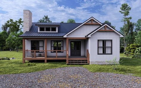 ✨ Plan 7174-00018 - A NEW... - America's Best House Plans 28x44 Floor Plans, Modern House Design 2 Bedroom, Small 2 Bed 2 Bath Barndominium, 1800 Sq Ft 4 Bedroom House Plans, Two Bedroom One Story House Plans, Medium Sized House Plans, 1200 Sq Ft Farmhouse Plans, 3bd 2ba Barndominium, 2 Bedroom Plus Office House Plans