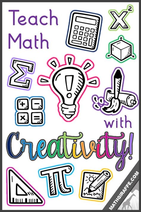 Math Design, Math Enrichment, Teaching Algebra, Creative Math, Math Journal, Math Interactive, Secondary Math, Math Poster, 8th Grade Math