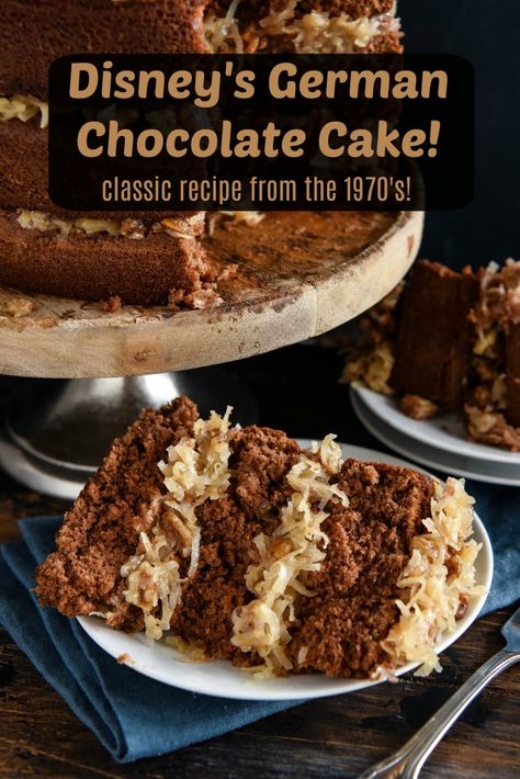 Soft Chocolate Cake, Chocolate Cake With Coconut, German Chocolate Cake Recipe, Pecan Frosting, Cake With Coconut, Coconut Pecan Frosting, Baking Journal, Cake Chocolat, Coconut Pecan