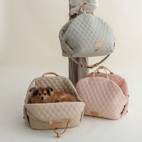 Stylish Dog Accessories, Large Dog Accessories, Dog Bags, Luxury Dog Accessories, Dog Bag Carrier, Dog Car Carrier, Dog Car Seat, Cute Dog Carrier, Car Seat For Dog